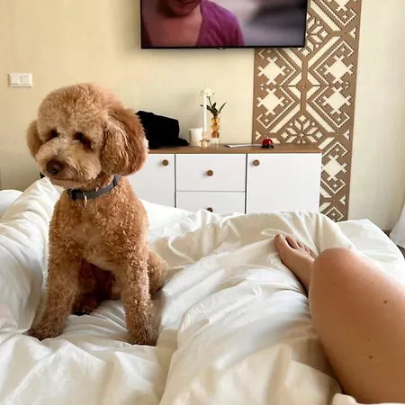 Richkas з чаном-джакузі アパート スラブスク